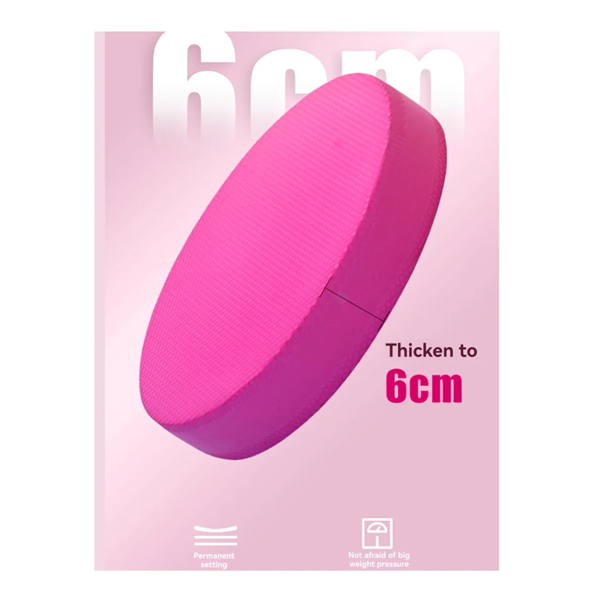 ABJZ Yoga Balance Pad Stabilitätskissen Schaumstoffbrett Workout Übungstrainer Komfortables Stabilitätstraining Balance Pad