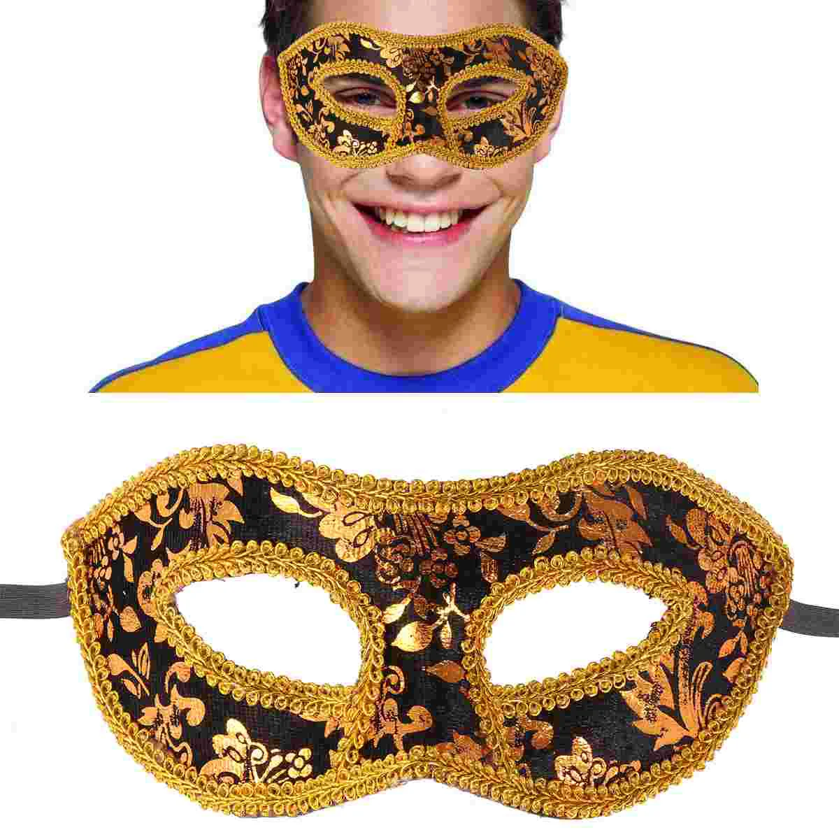 Venetian Costume Accessories The Mask Carnival Eye Masquerade for Men Men's Party Miss Halloween