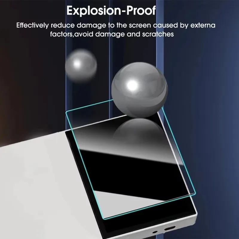 3-1 قطعة واقي للشاشة الزجاجية لوحدة تحكم ألعاب الطوب Trimui الزجاج المقسى 9H صلابة المضادة للخدش فيلم زجاجي HD أفلام واضحة