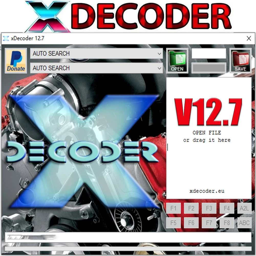 El más nuevo XDecoder 12,7 licencia completamente activada XDECODER eliminación de códigos de error compatible con vehículos multimarca para EDC16 EDC17 sin Keygen