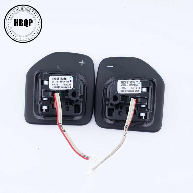 New Genuine Pair Steering Wheel DSG Gear Shift Paddles For Audi A1 A3 A4 A5 A6 A7 A8 Q3 Q5 Q7 RS4 RS6 OEM 4H0951523E