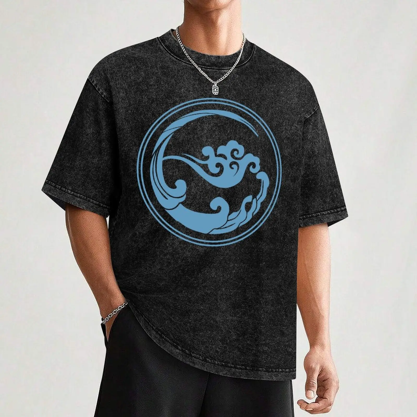 Gusu Lan Sect T-Shirt Casual Light Summer Short Sleeve Top
