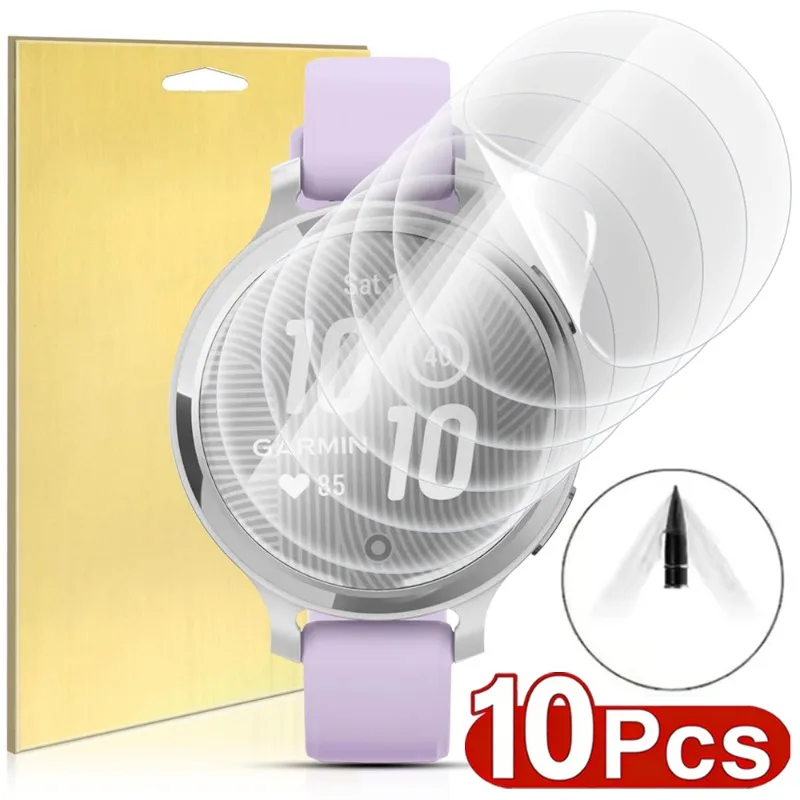 

2/4/6/10Pcs for Garmin Lily2 Active Hydrogel Film Soft TPU Screen Protectors HD Clear SmartWatch Protective Films Not Glass