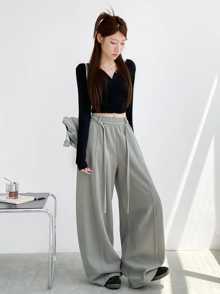 Wijde pijpen broek Reen meisjes dames zomer zachte uitgeholde Boho jeugd trekkoorden comfortabele outdoor uitgeholde elastische broek OL