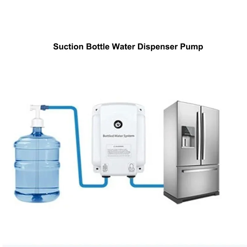 Water Dispensing Pump 46W Automatic Suction Bottle Water Dispenser Pump System For Refrigerator/Ice Maker/Coffee Maker