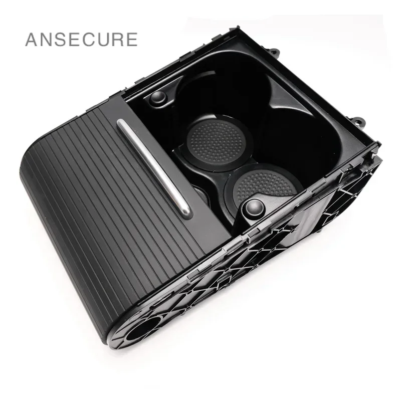 

Black Car Center Console Armrest Drink Cup Holder for VW Volkswagen Passat B6 B7 CC 2007-2013 3CD858329A