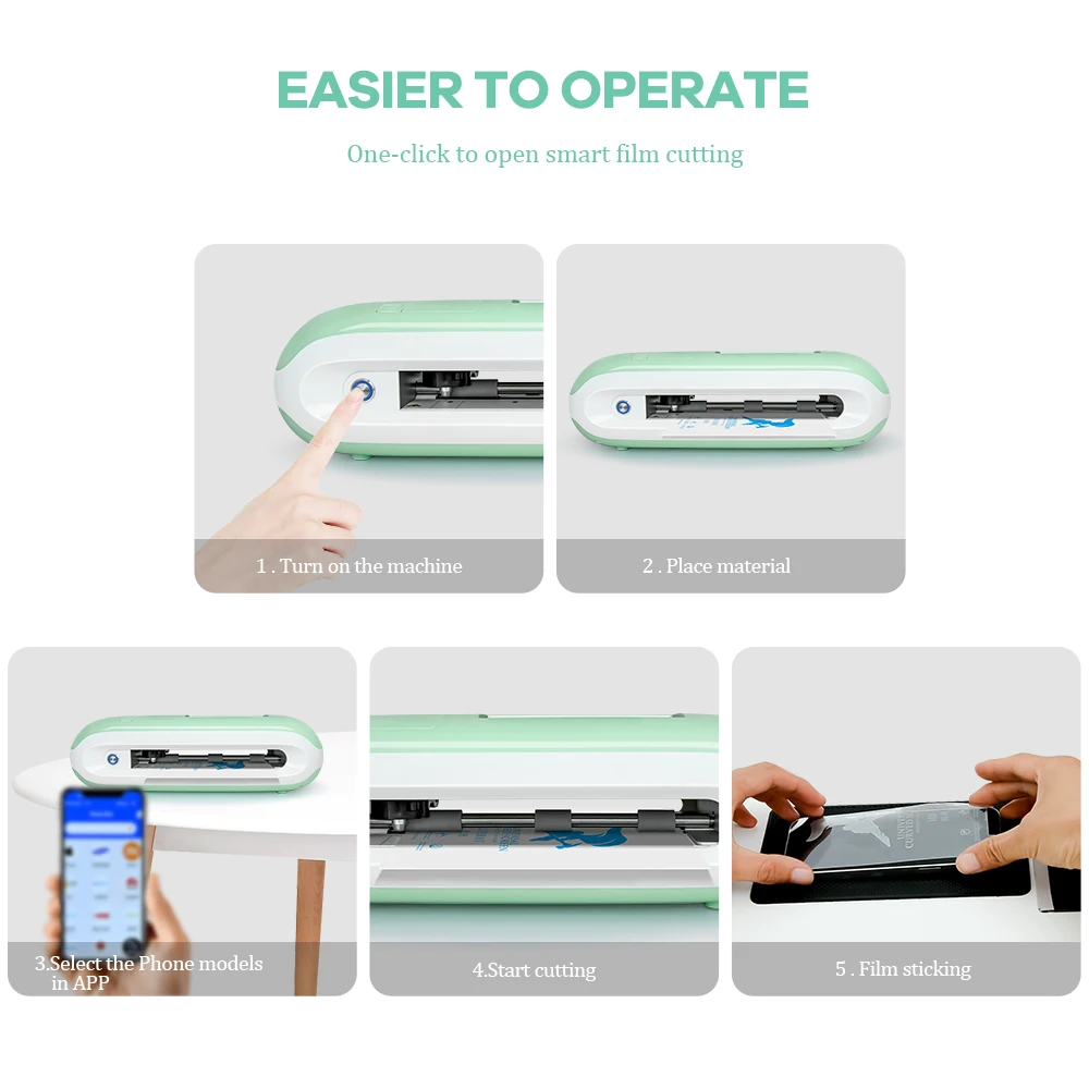 China Privacy Hydrogel Film Minil Screen Protector Machine for Mobile Phone Tablet Laptop Screen Protector