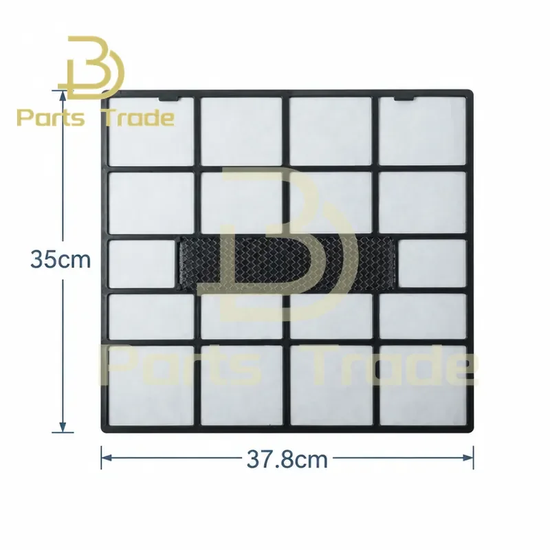 2pcs Original Air Conditioner Filter Dustproof Antibacterial Formaldehyde Removal for 1P 1.5P Wall Mounted AC