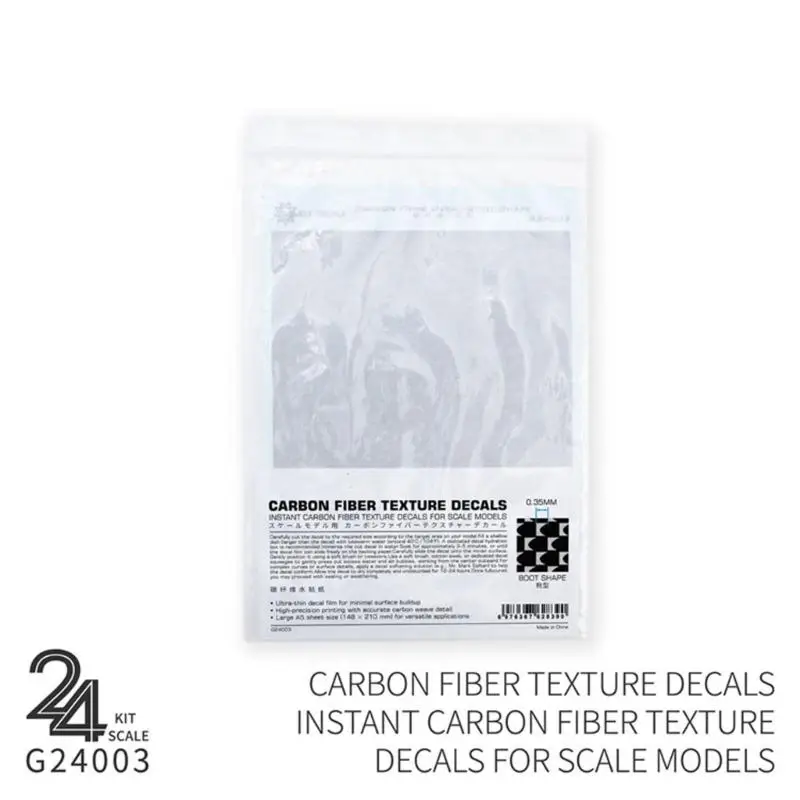 Y1UB Water Slide Decals 3D Carbon Fiber Texture Water Transfer Sticker For Notebooks