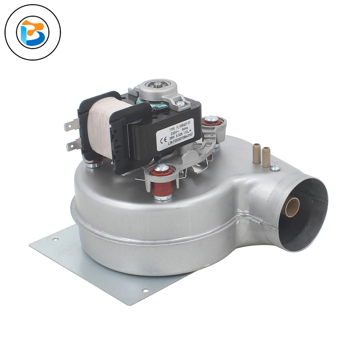 

38W FL108042Y-57 Fan Motor for Wall-hung Stove Heating Stove Pellet Charcoal Smoke Exhauster Fireplace Smoke Machines