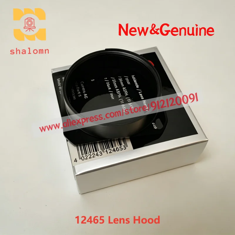 New Original 12465 Lens Hood for Leica M-mount M24/3.8 21/3.4 ASPH Lens Camera Lenses