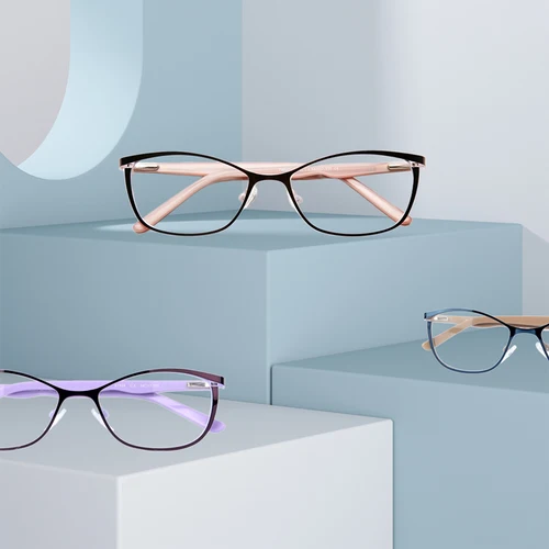 Imagen 2 del producto KANSEPT, gafas de grado para leer para mujer, lentes para miopía, gafas de sol para mujer, gafas para hombre, gafas graduadas