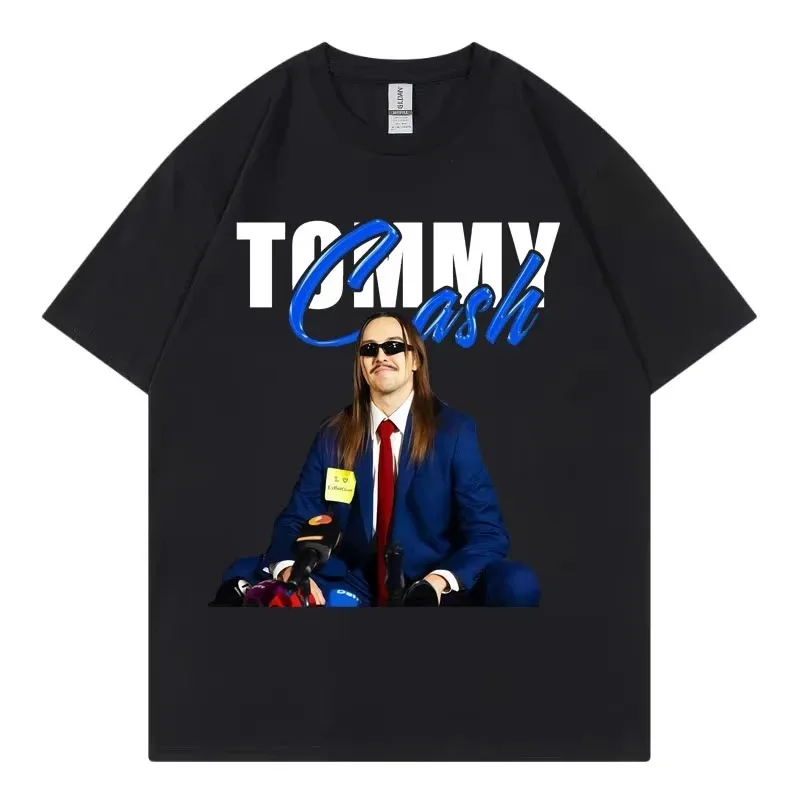 مضحك تومي كاش اسبريسو ميمي تي شيرت Harajuku Y2k تي شيرتات قصيرة الاكمام الرجال النساء الملابس موضة الهيب هوب تي شيرت الشارع الشهير #1