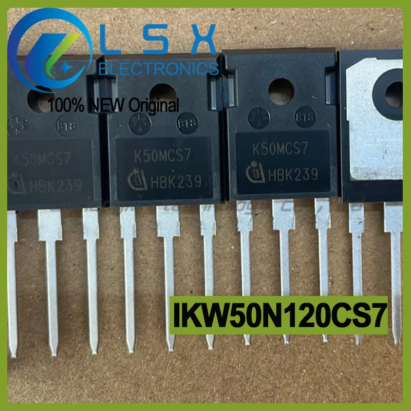 10pcs K50MCS7 IKW50N120CS7 1200V 50A TO247-3 New and Original