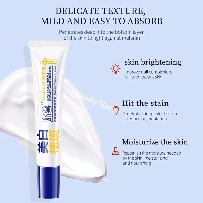 Crème blanchissante puissante anti-taches, éclaircissante pour la peau, élimine rapidement la Pigmentation de la mélanine, les taches foncées, soins coréens pour la peau du visage