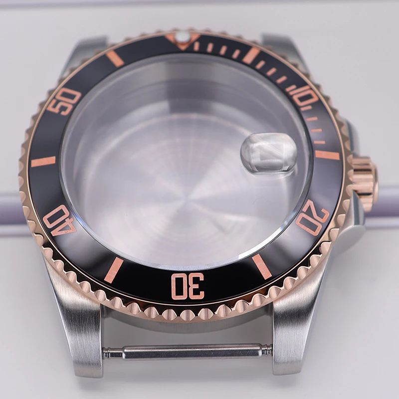 NH35 حركة 40 مللي متر ملحقات الساعة المعدلة مناسبة لـ 28.5 Eta 2824 shell 316 الفولاذ المقاوم للصدأ