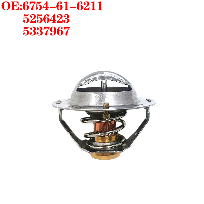 Construction Machinery Excavator Accessories Suitable for Komatsu PC200-8 ISF3.8 6D107 Thermostat 6754-61-6211 5256423 5337967