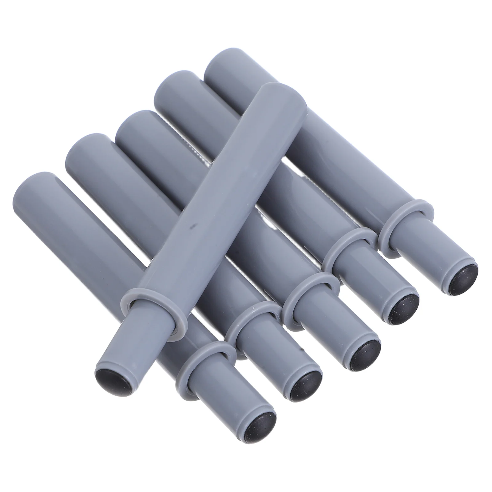 

6 Pcs Trash Can Damper Cabinet Door Soft Close Dampers Closer Back Device Damping Buffer