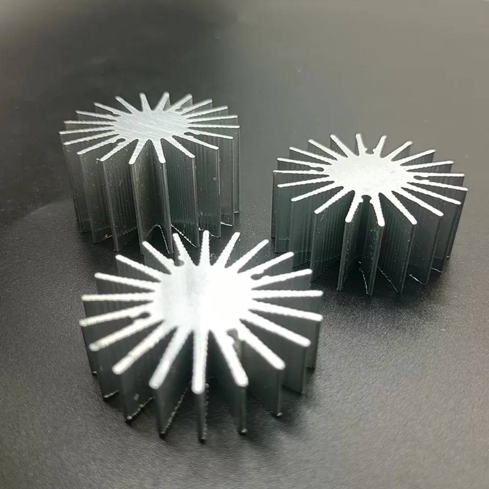 3W LED 36X10X15X20 Aluminum Heat Sink Suitable For High Power COB Panel Lamp Bead Cooling