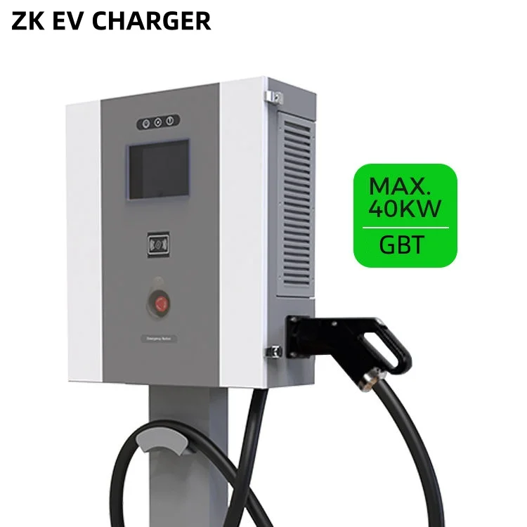 Commercial DC EV Charging Pile 30kW OCPP Compatible V2G V2L V2H High Cost Performance For Public Charging 7 Inch Display V2G