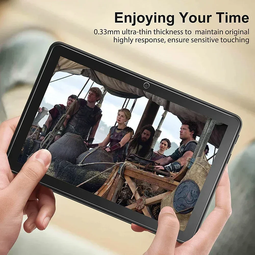 ฟิล์มป้องกันหน้าจอแท็บเล็ต3แพ็กสำหรับ Amazon Fire HD 8 / 8 plus/ 8 2020 2022รุ่น11TH