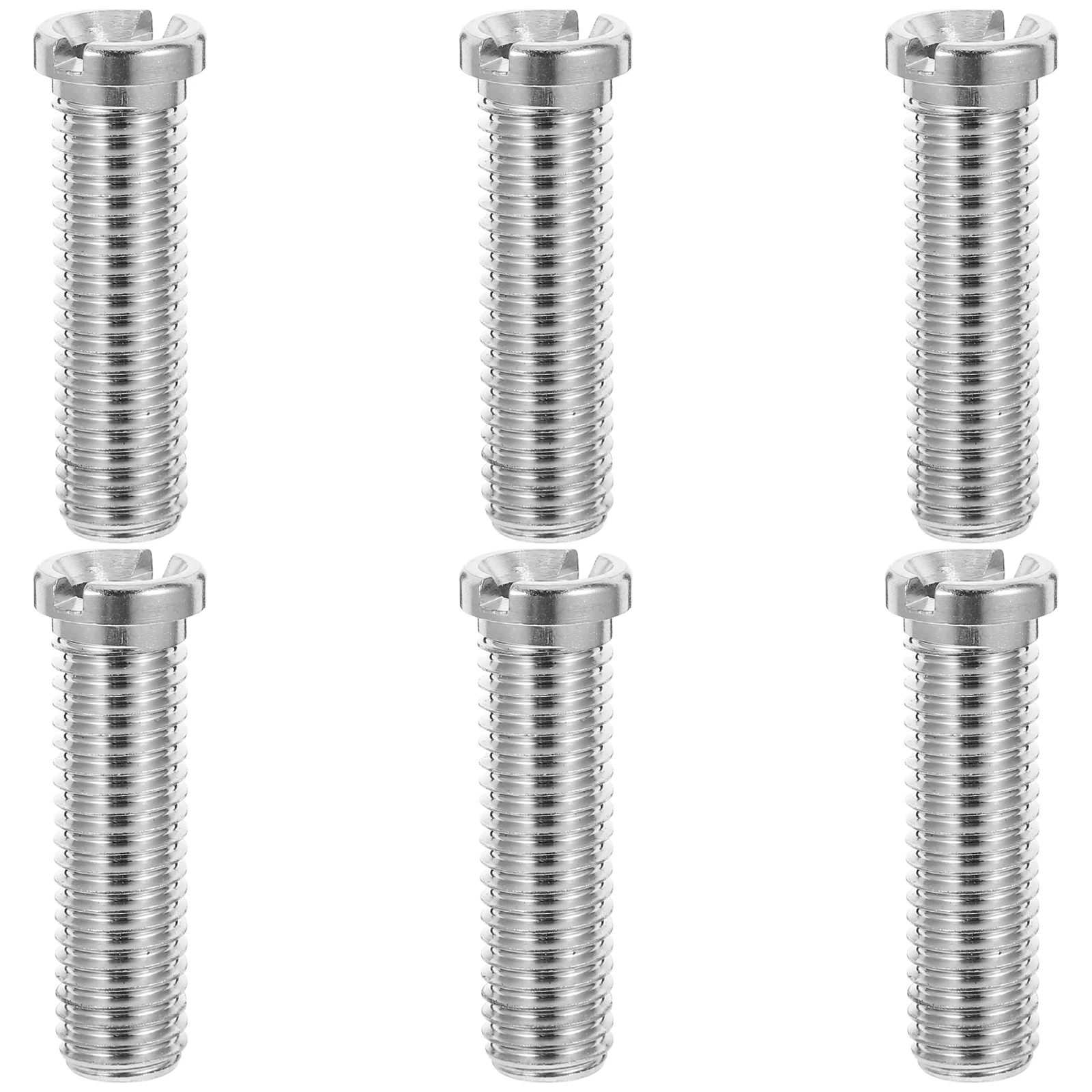 

6pcs Sink Filter Screw Durable Clog Prevention Easy Installation Wash Basin Extended Bolt Strainer