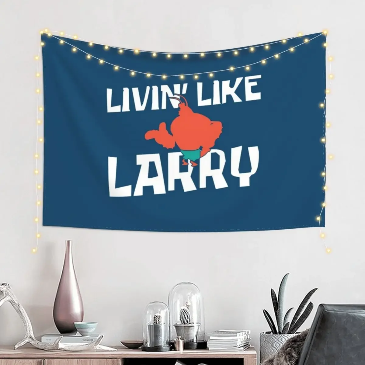 Livin' Like Larry Tapestry Bedroom Decor Aesthetic Aesthetic Room Decors Tapestry