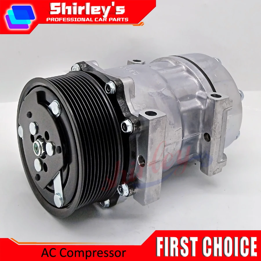 

7h15 SD7H15 Air Conditioning Compressor For Scania Trucks 1531196 1888032 15504811 18530814 92020227 40405346 8645636 10570608