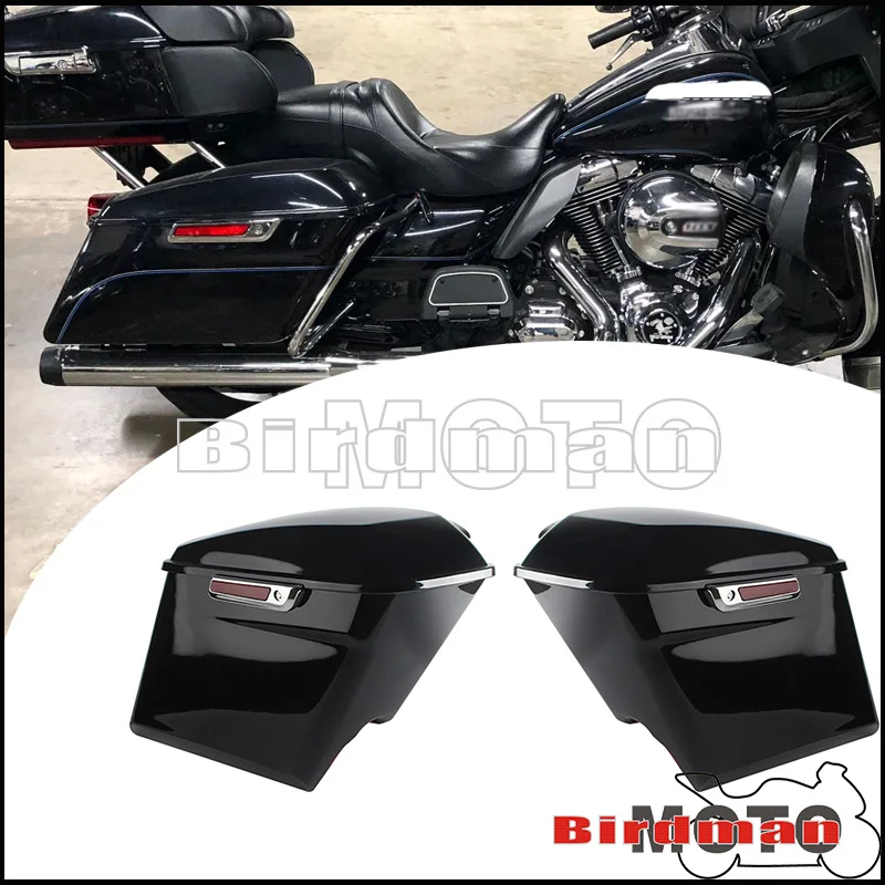 

Новая удлиненная задняя сумка-кофр 5 дюймов для мотоциклов Harley Touring Road King, Road Glide, Street Glide, Electra Glide 2014-24