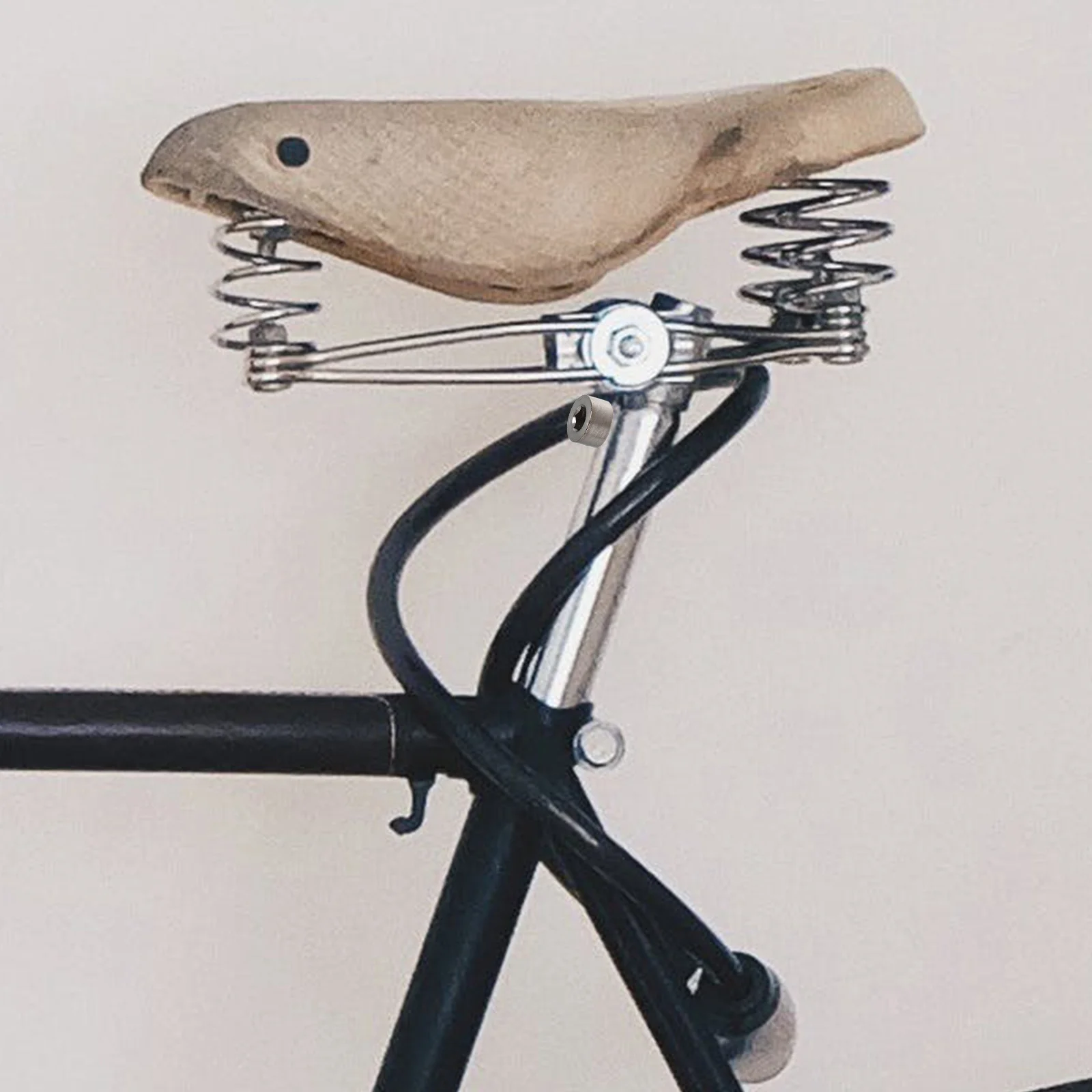 Bicycle Titanium Bolts Seatpost Screw Round Head Fixed Bolt Seat Clamp for Seat Tube Bracket Adjuster