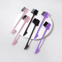 2/6Pcs Eyebrow brush and Eyelash Comb,Comb used to brush for Separating, Grooming and Shaping Brow,Special for real hair wigs