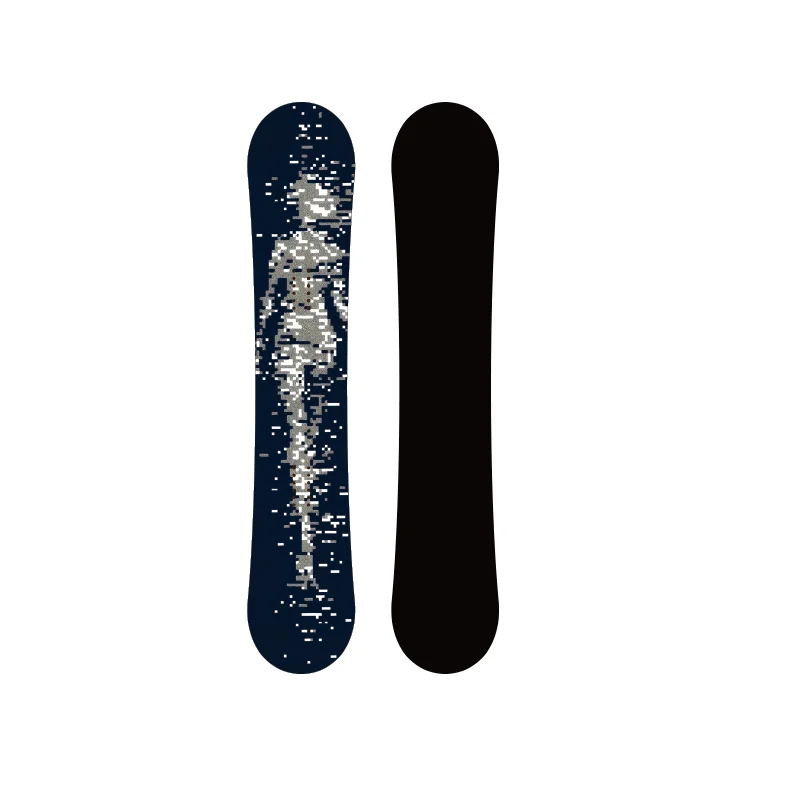 Wholesale Snowboard Plain White Wooden Board Sintered Extruded Base Binding