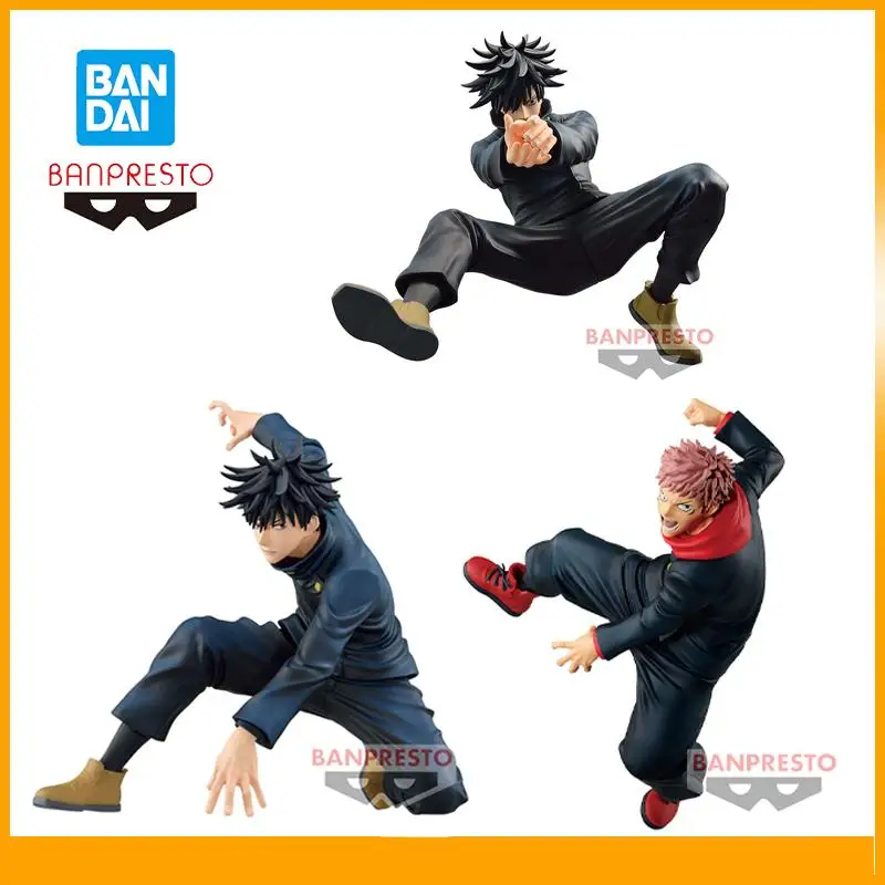 

Original Bandai Banpresto Jujutsukaisen| Maximatic Megumi Fushiguroi Yuji Itadori Anime Action Figures Model Realistic Figure