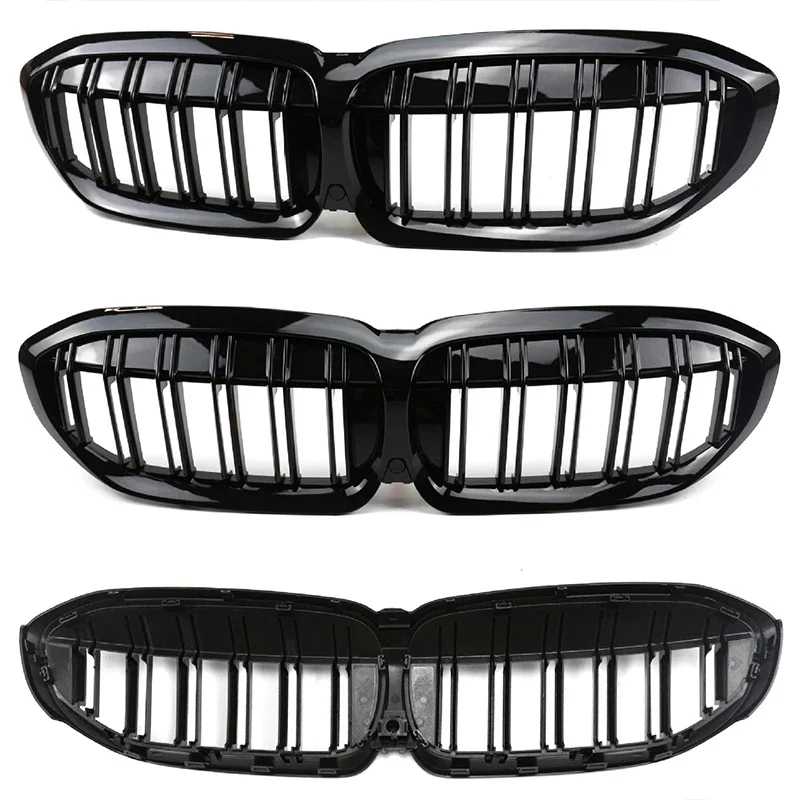 

New Car Front Center Grille Sport Grilles Replacement ABS Fit For BMW 3 Series 320i 325i 330i M340i G20 G21 G28 2019-2022