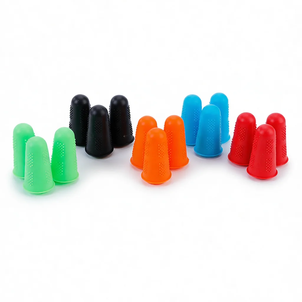 Heat Resistant Silicone Finger Sleeves Anti Static Protective Pads For Hot Glue DIY Electronics Repair Hand Guard