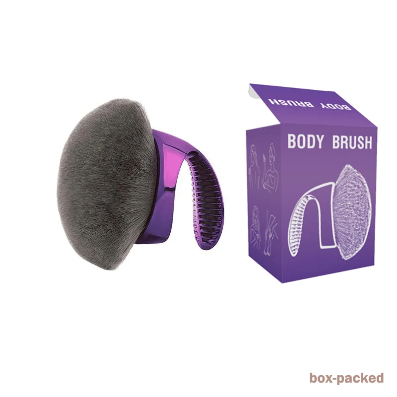 고품질 대형 컨실러 브러쉬 카부키 메이크업 바디 브러쉬 화장품 도구 휴대용 큰 반원형 파운데이션 메이크업 브러쉬