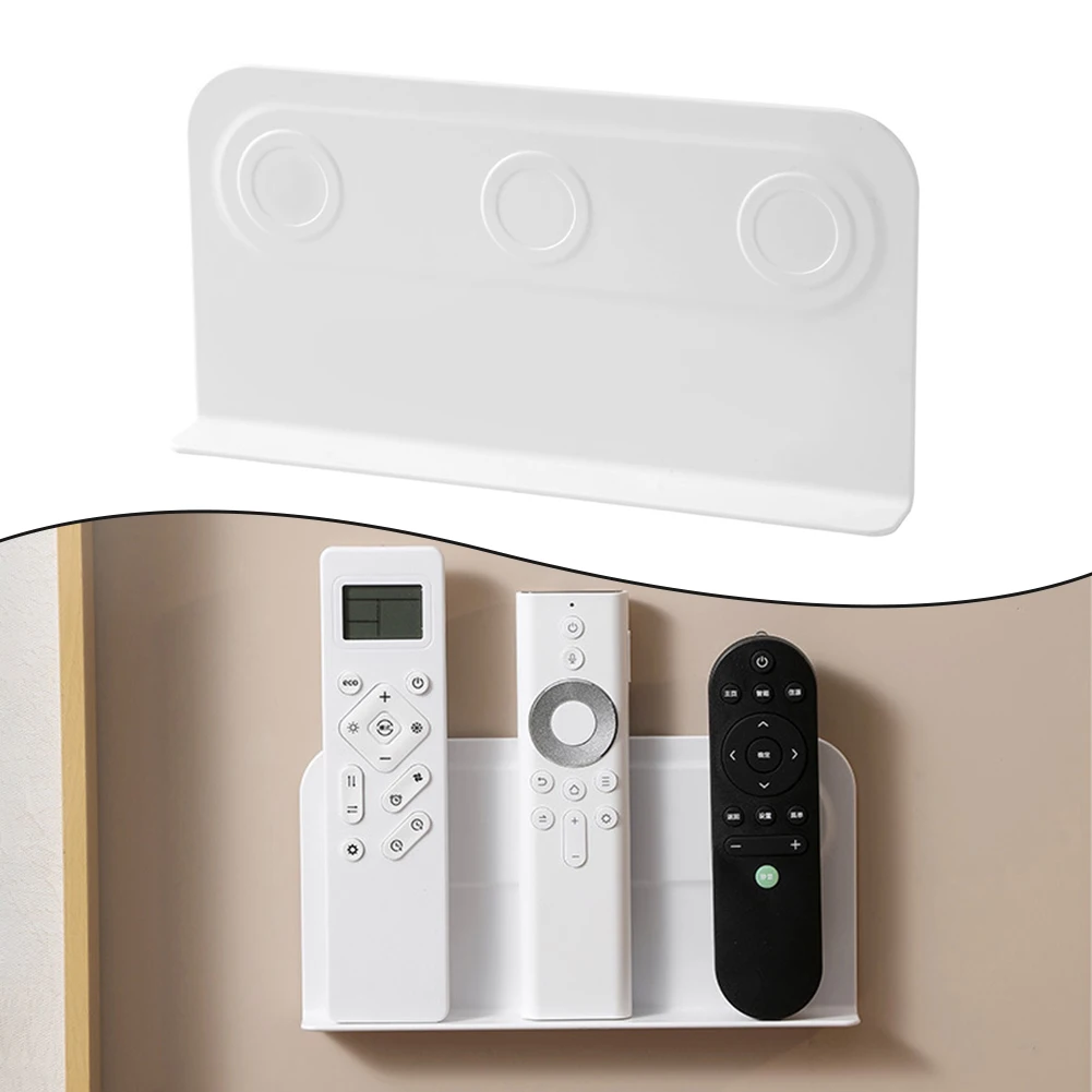 1pc Remote Control Magnetic Holder Wall Mount Punch-Free Storage Rack Home Remote Control Storage Holder Easy To Store