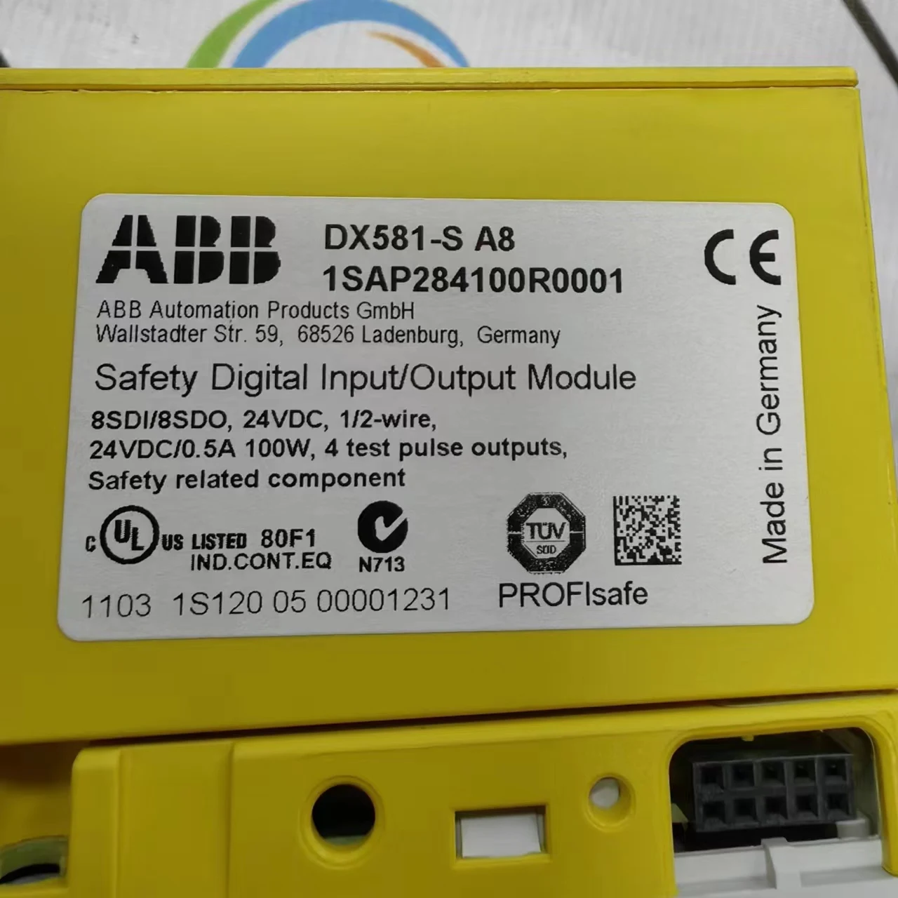 ABB PLC Module DX581-S A8 Original Spot 1SAP284100R0001 Negotiation