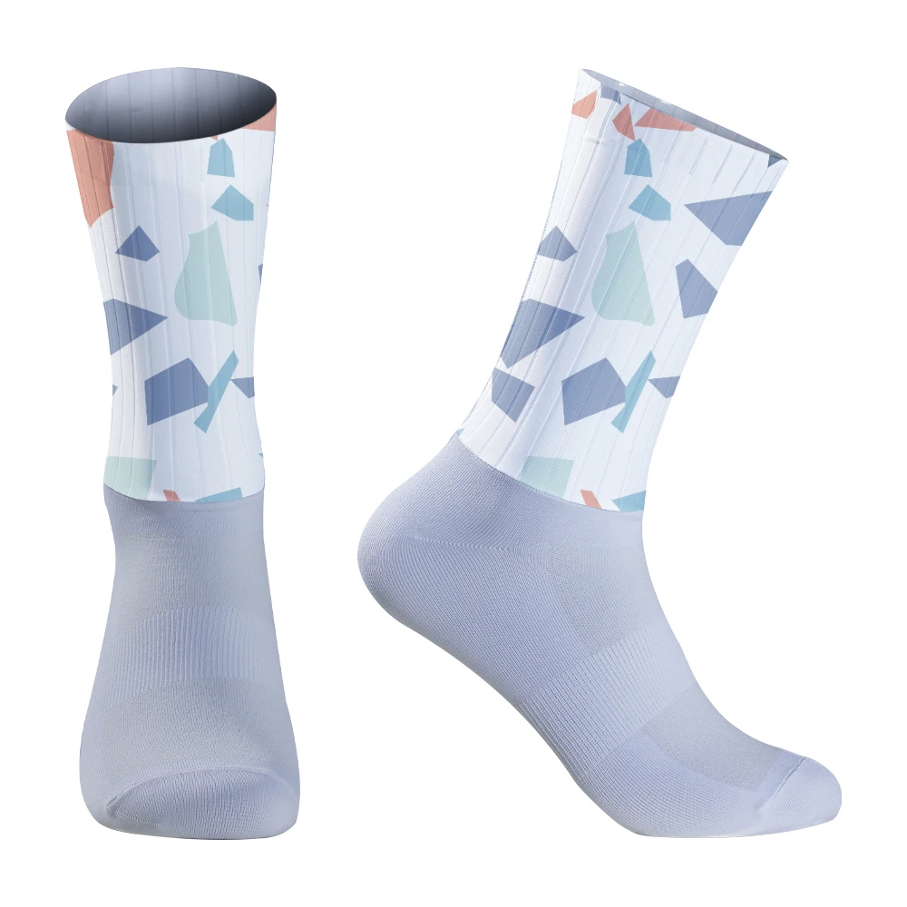 Chaussettes Aero Anti-Cyclisme pour Homme, Accessoire de dehors pour Vélo, Course à Pied, Nouvelle Collection Été 2024