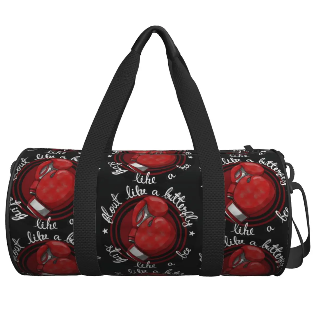 Flout Like A Butterfly Sting Like A Bee Gym Bag Waterproof Sports Bags Large Training Printed Handbag Cute Fitness Bag For Men