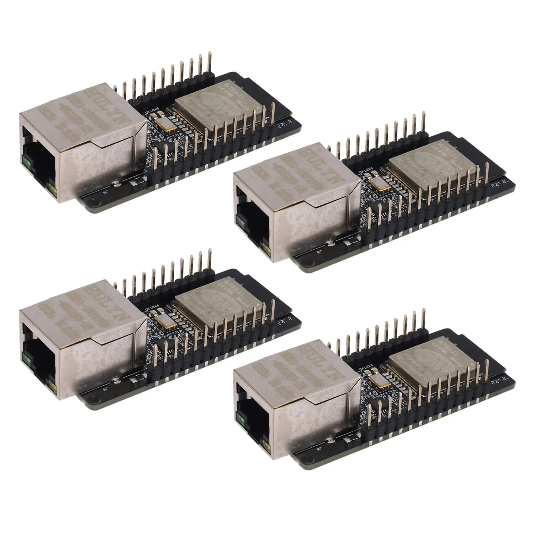 A45U 4X WT32-ETH01 Embedded Serial Port Networking Bluetooth + Wifi Combo Gateway Module