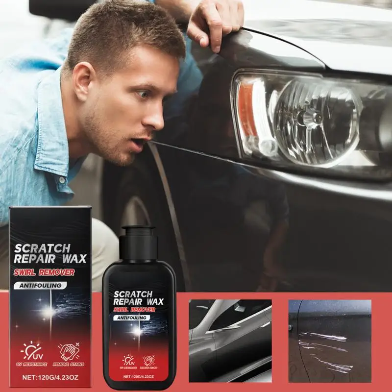 Scratch Remover For Vehicles 120g Car Scratch Repair Wax Car Wax Paste Paint Restoration Cream For Most Automotive Deep