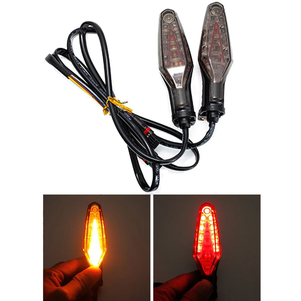 R1300GS 2024 LED بدوره إشارة مؤشر الذيل ضوء الفرامل وامض لسيارات BMW F900GS S1000RR M1000 S1000 R RR XR R1250GS ADV 2023