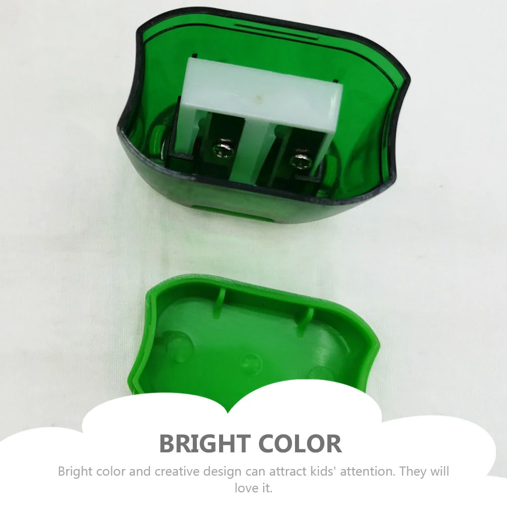 4 Pcs Pencil Sharpener Bright Color Sharpeners Manual Adorable Small Convenient Students Supplies Colored Pencils for Kids