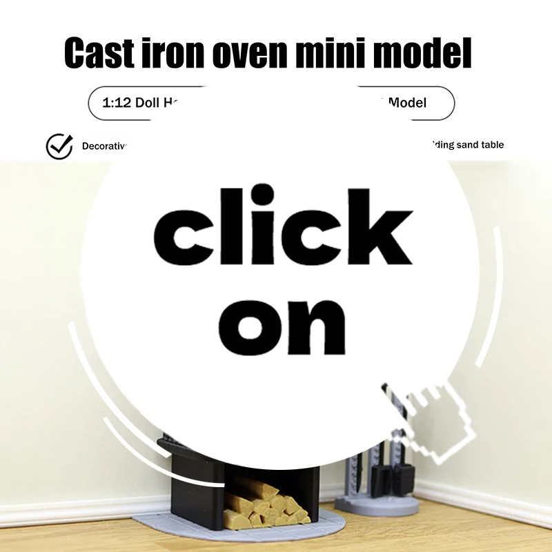 

1/12 кукольный домик, мини-камин, печь, модель дымохода, кукольный домик, украшение для гостиной, кукольный дом, мебельные аксессуары