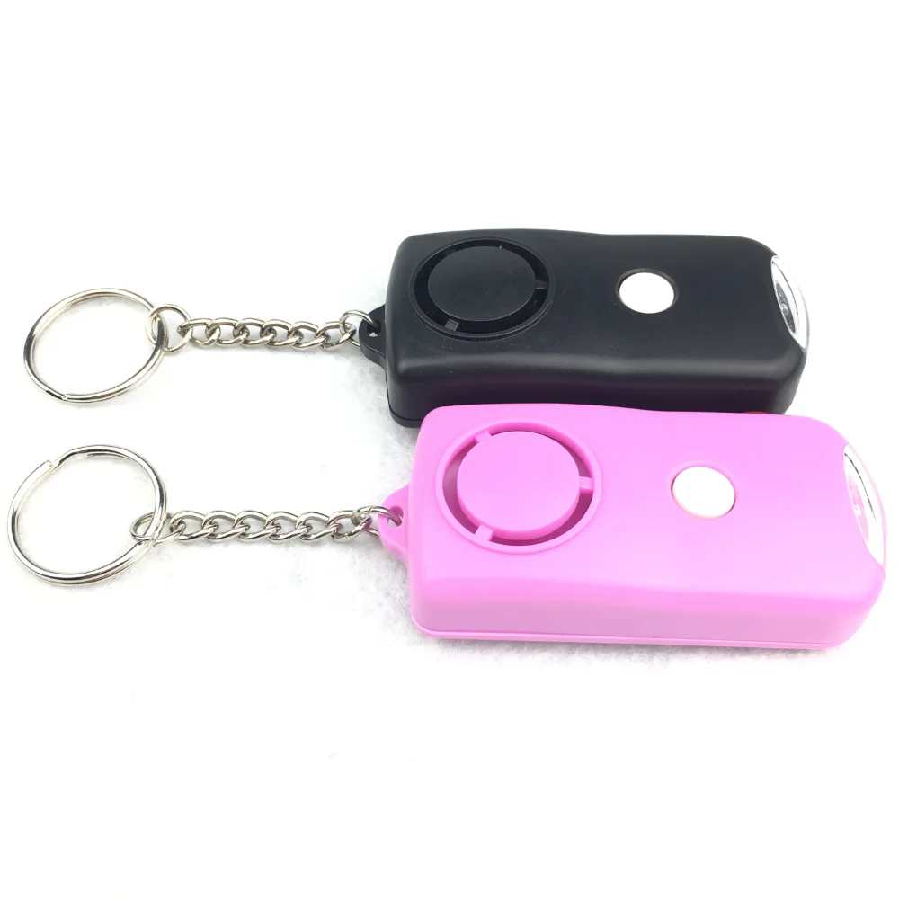 130db Self Defense Emergency Sos Safety Personal Tamper Alarm System Keychain Alarm for Women Children Elders with LED Lights