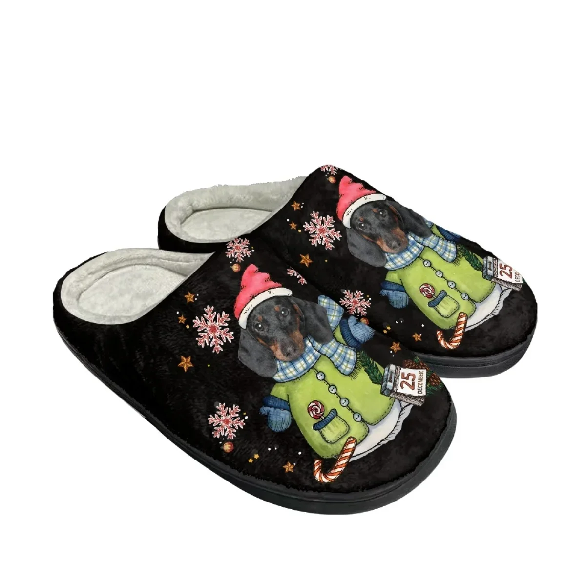 Zapatillas de casa de algodón antideslizantes para Mujer, pantuflas cálidas y acogedoras, Zapatos informales para pareja, calzado para el hogar, regalos de Navidad, Invierno