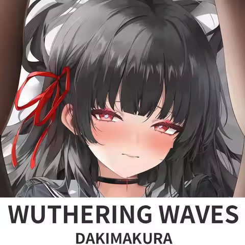 Wuthering Waves Chisa Dakimakura 2WAY Hugging Body Pillow Case Anime Pillow Cushion Cover