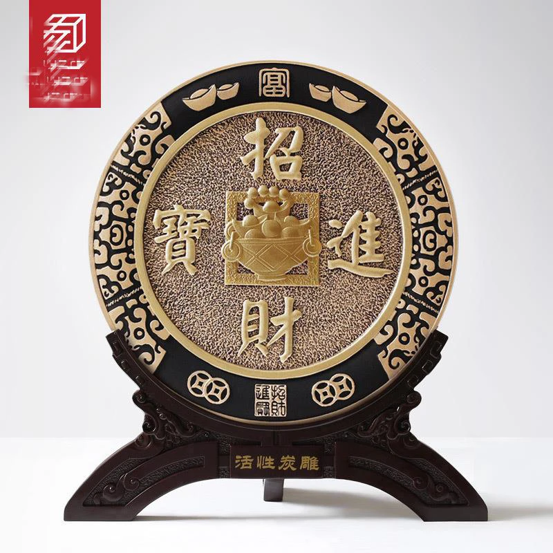 Cadeau national de Chine - Décoration TOP de la société à domicile entreprise prospère ZHAO CAI JIN BAO FENG SHUI Sculpture art mascotte efficace