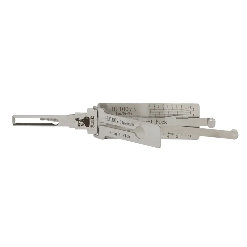 Lishi 2 in 1 HU100 HU100(10) HU100R HU101 HU64 HU66 HU83 HON66 HU92 SIP22 TOY2 for FORD2017